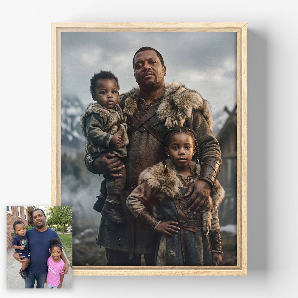 Become The Legend - Custom Portrait Canvas-2 product photo