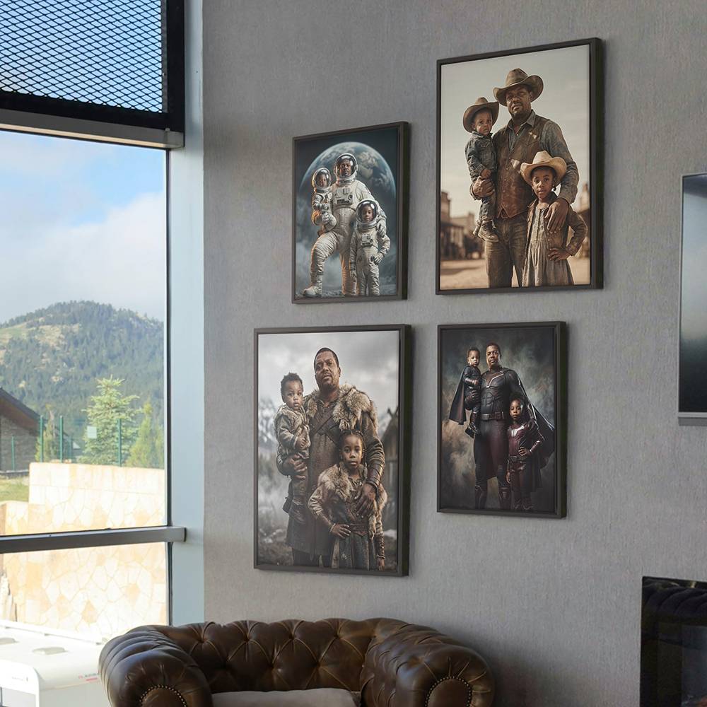 Become The Legend - Custom Portrait Canvas-8 product photo