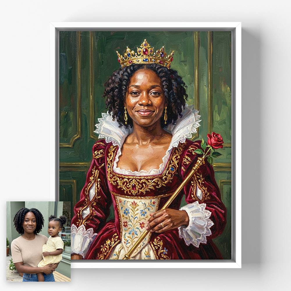 Eternal Grace - Custom Portrait Canvas-8 product photo