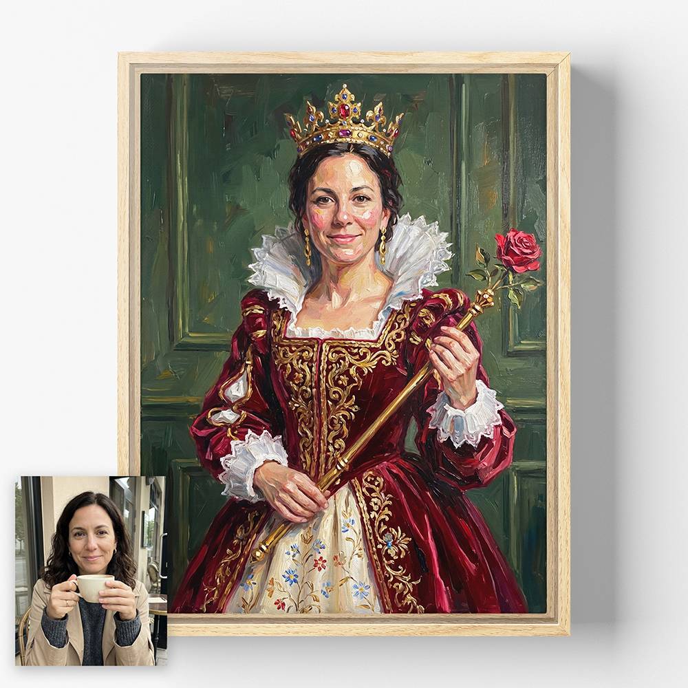Eternal Grace - Custom Portrait Canvas-7 product photo