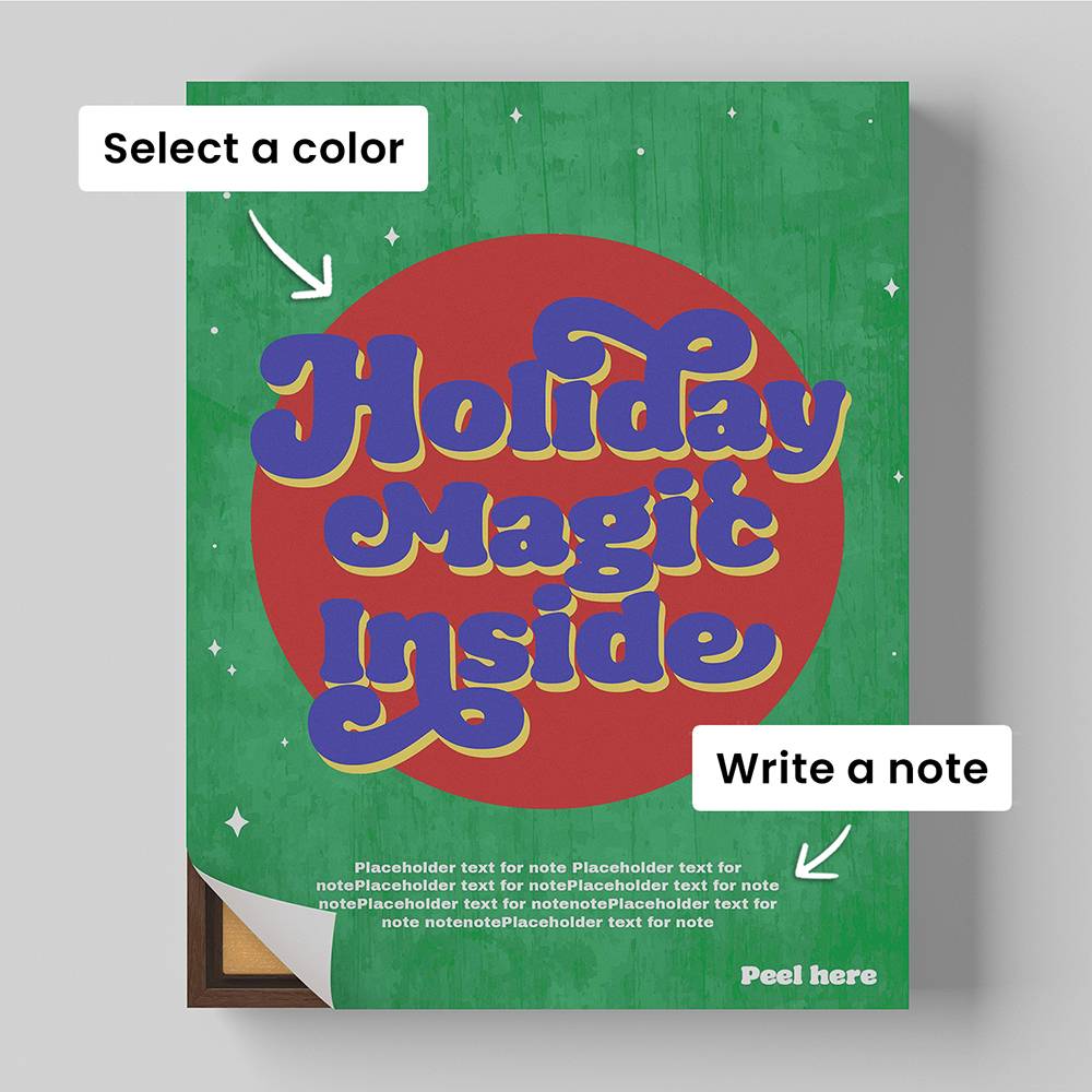 Festive Reveal – Custom Peel-to-Reveal Canvas Cover-6 Festive Reveal – Custom Peel-to-Reveal Canvas Cover-6 product photo