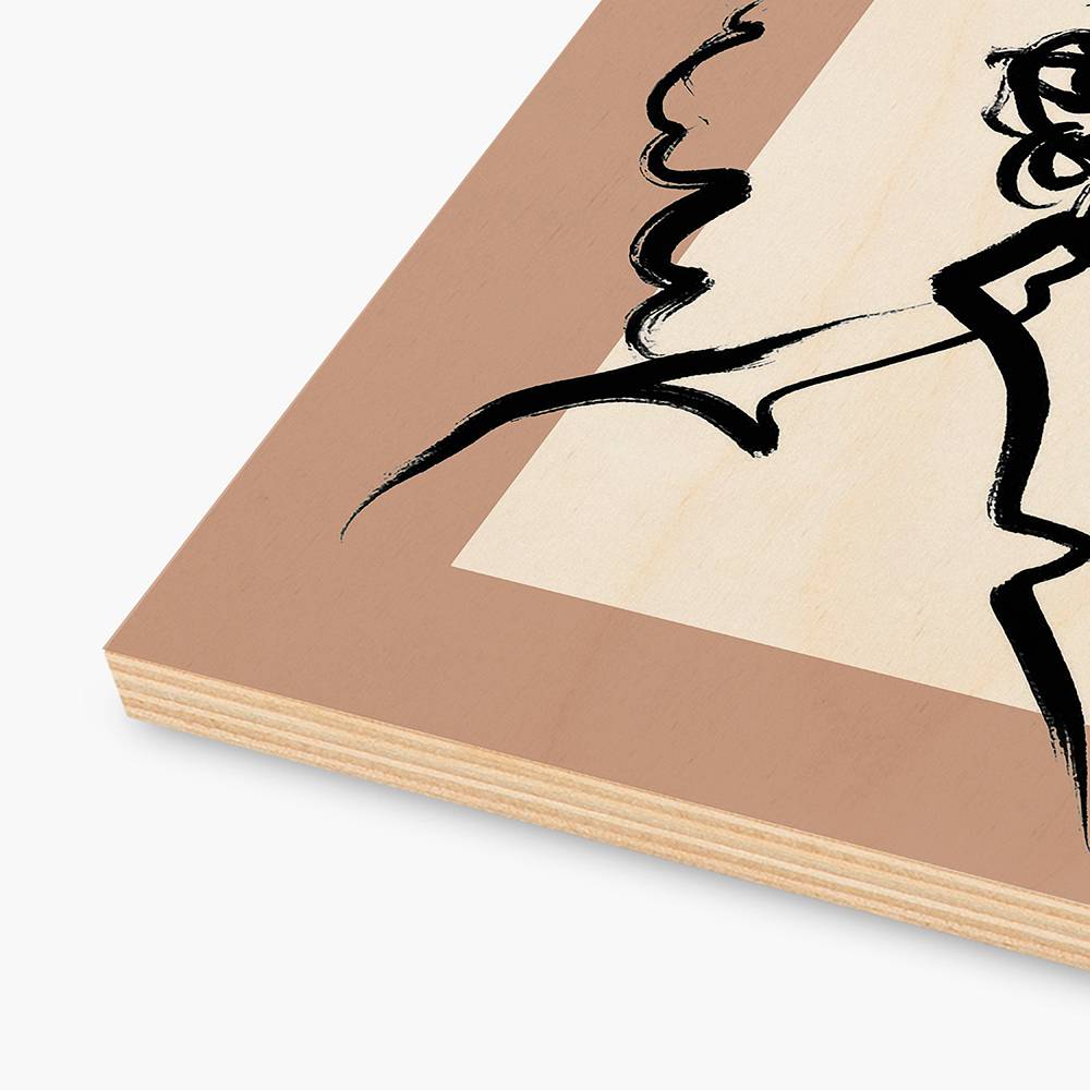 Forever in Lines - Custom Wood Wall Art-8 product photo