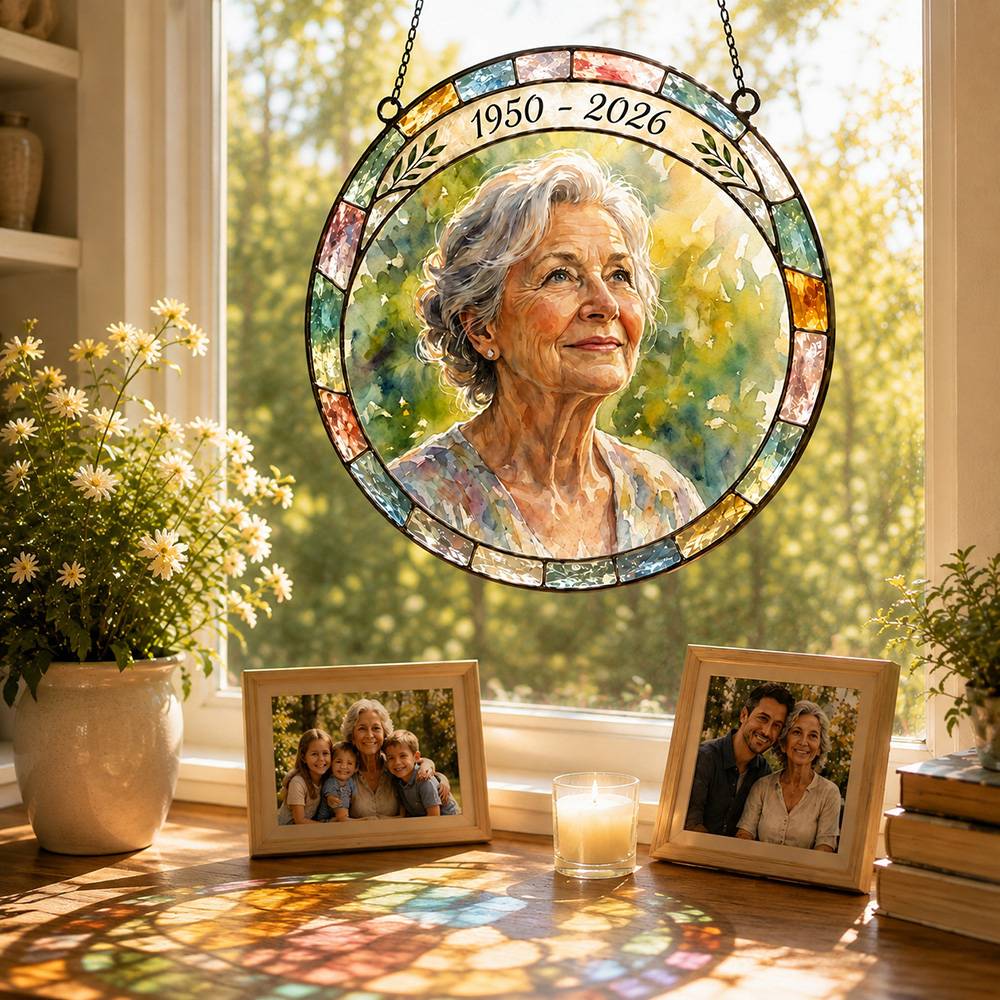 Forever in the Light – Memorial Suncatcher-1 Forever in the Light – Memorial Suncatcher-1 product photo