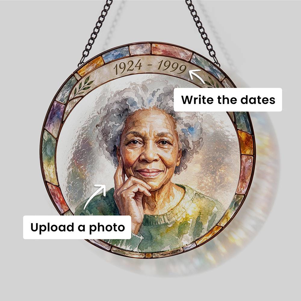 Forever in the Light – Memorial Suncatcher-4 Forever in the Light – Memorial Suncatcher-4 product photo