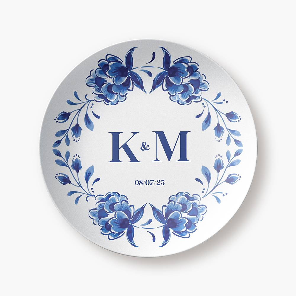 Forever Served – Custom Wedding Plate-4 product photo