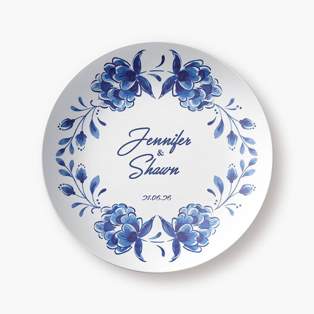 Forever Served – Custom Wedding Plate-8 product photo