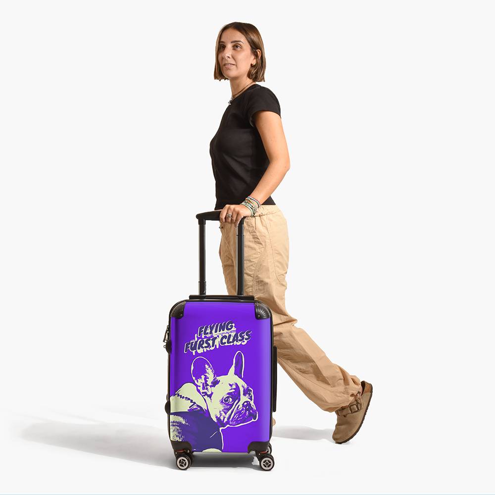 Fur - Ever Travel - Custom Carry-On Suitcase-3 Fur - Ever Travel - Custom Carry-On Suitcase-3 product photo