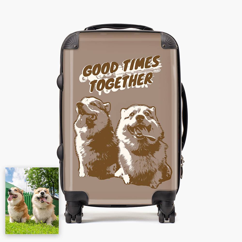 Fur - Ever Travel - Custom Carry-On Suitcase-10 product photo