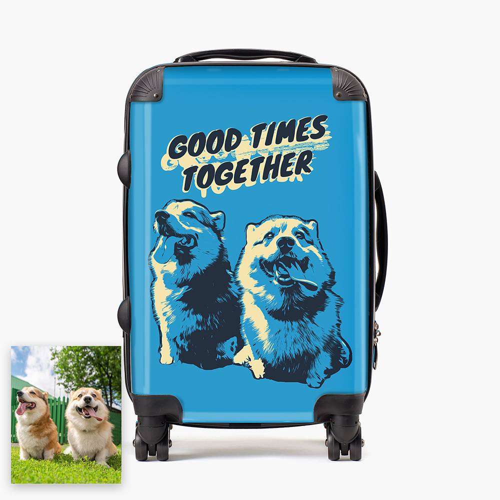 Fur - Ever Travel - Custom Carry-On Suitcase-9 product photo