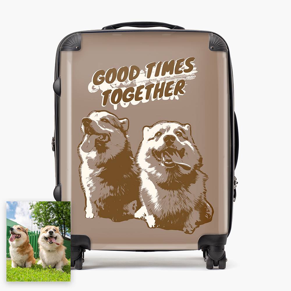 Fur - Ever Travel- Custom Large Check-In Suitcase-3 product photo