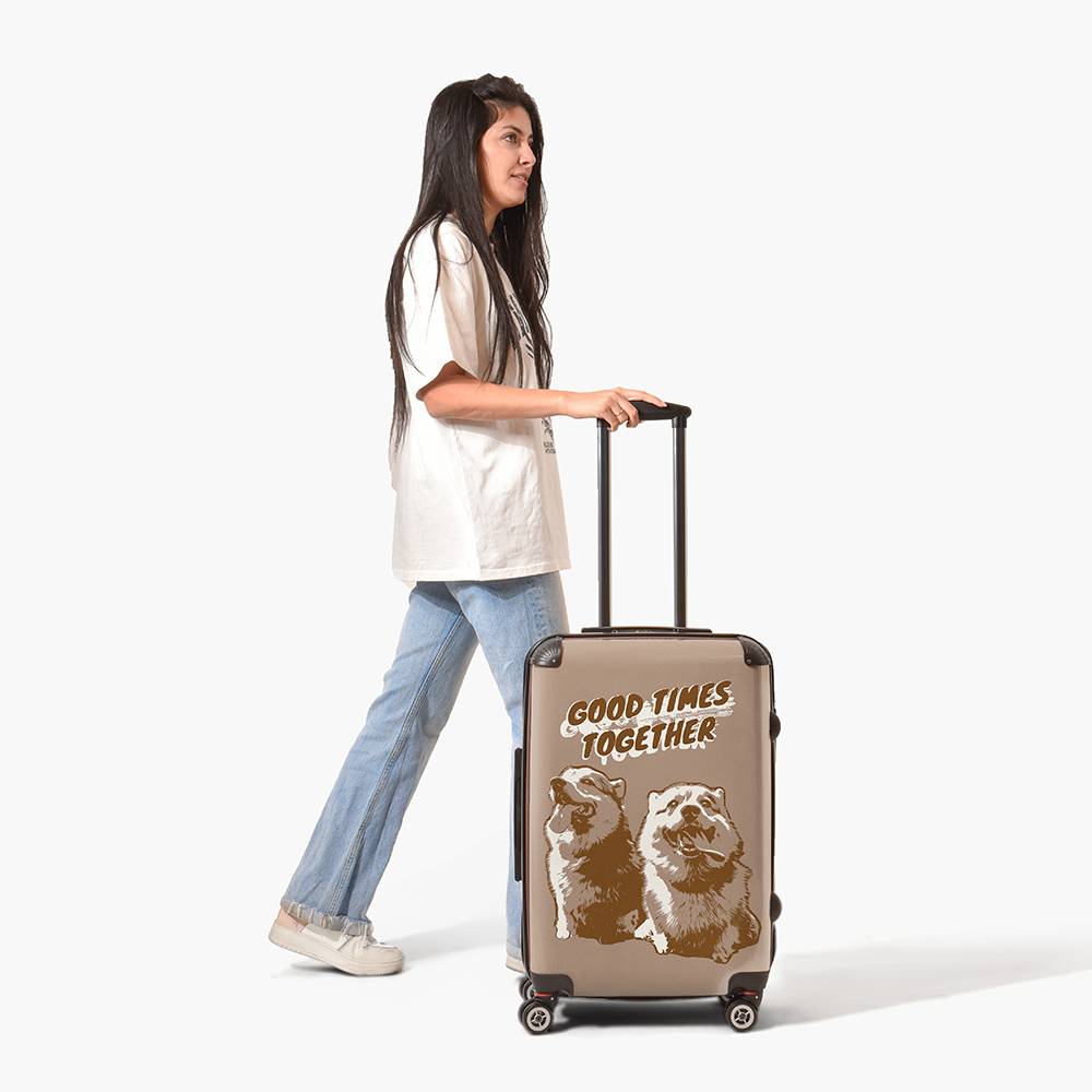 Fur - Ever Travel - Custom Medium Check-In Suitcase-4 product photo