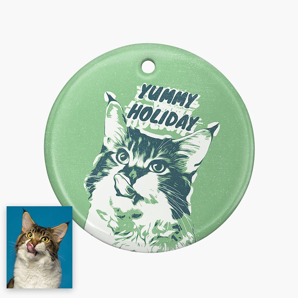 FurEver Friends Personalized Ceramic Ornament-3 product photo