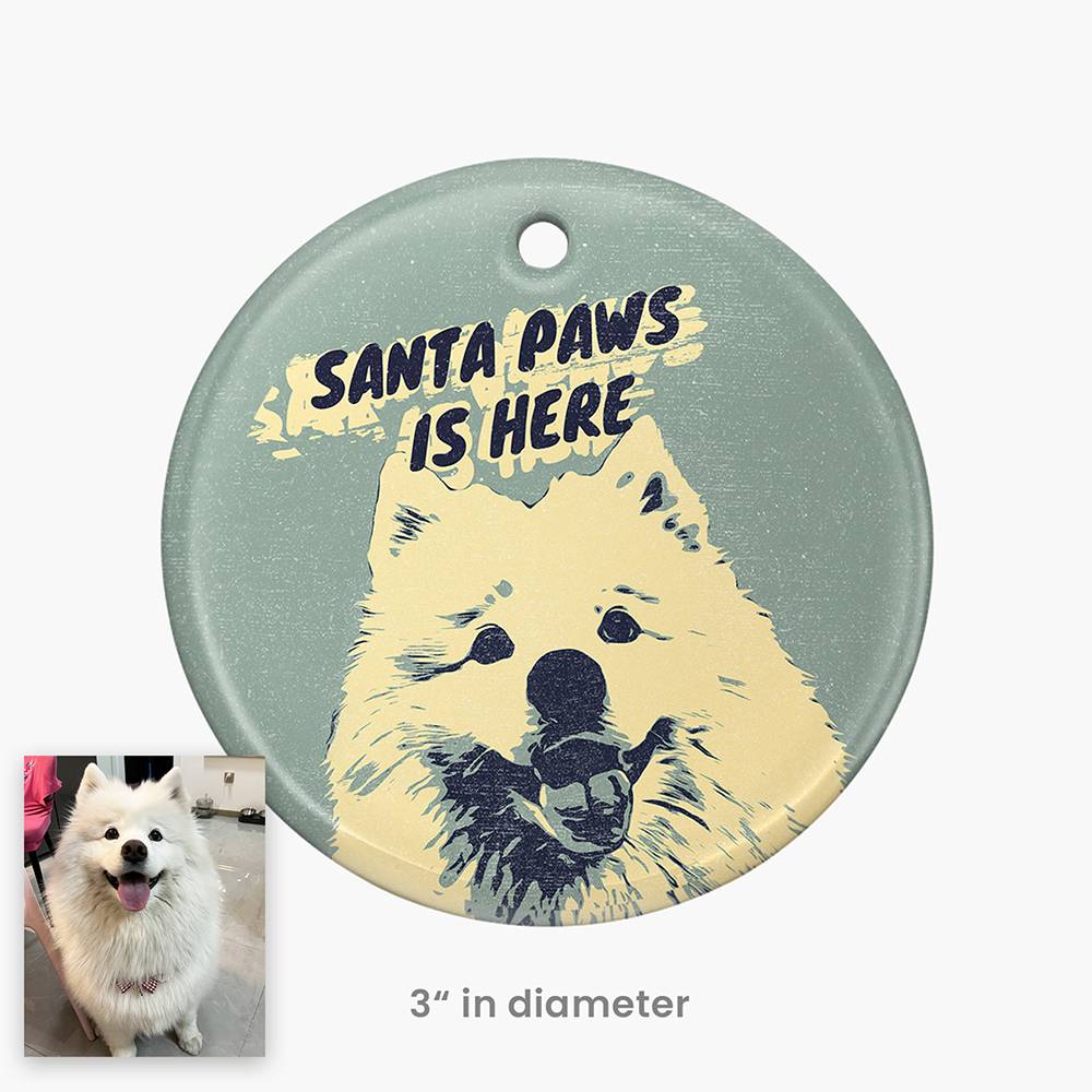 FurEver Friends Personalized Ceramic Ornament Set of Six-3 FurEver Friends Personalized Ceramic Ornament Set of Six-3 product photo