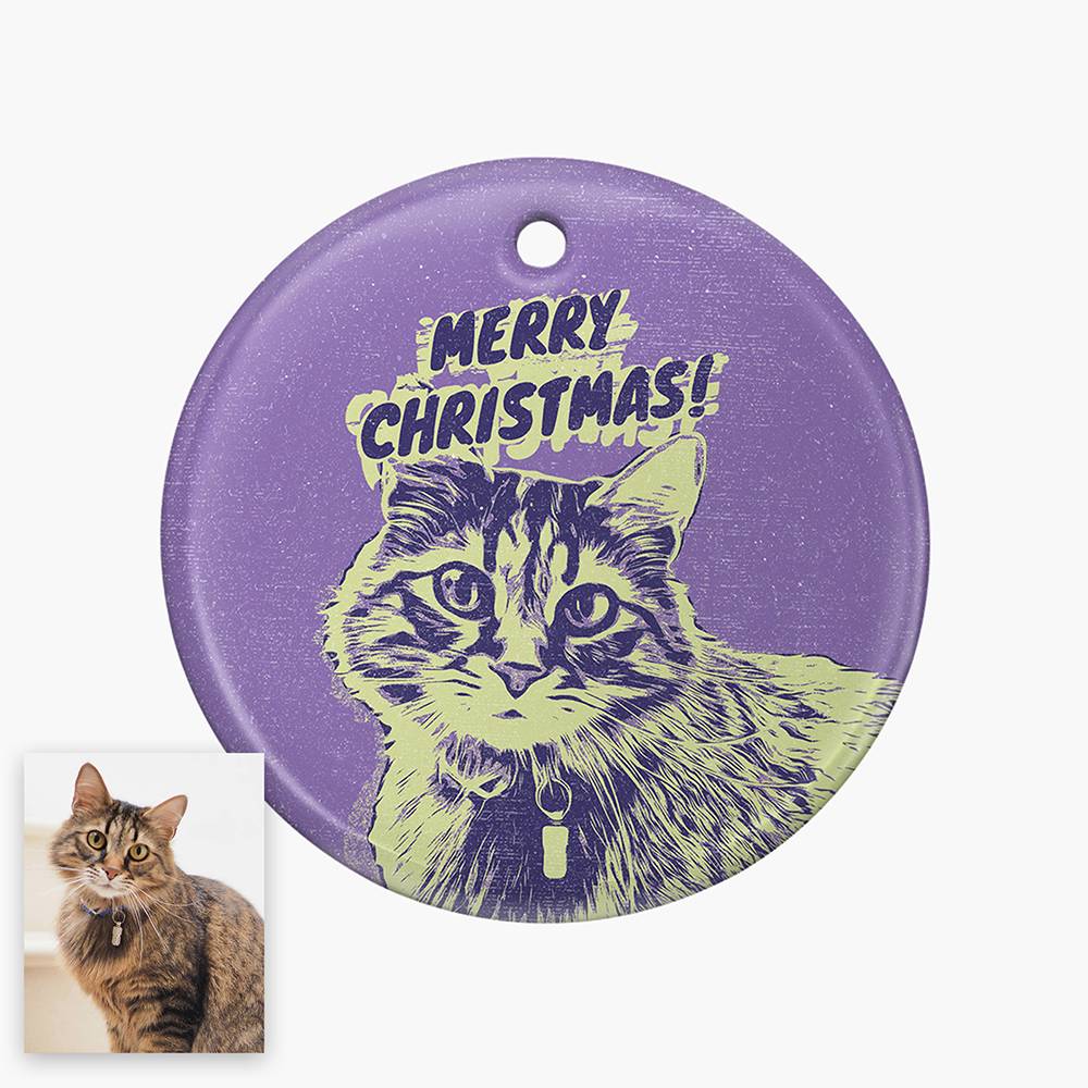 FurEver Friends Personalized Ceramic Ornament-9 product photo