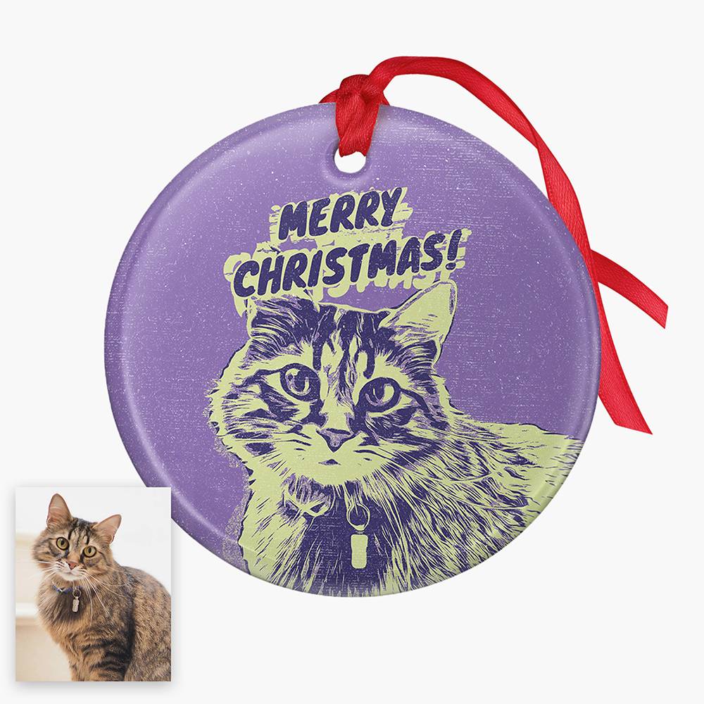 FurEver Friends Personalized Ceramic Ornament-3 product photo