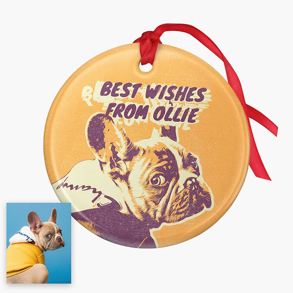 FurEver Friends Personalized Ceramic Ornament