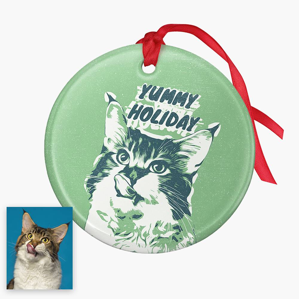 FurEver Friends Personalized Ceramic Ornament-4 product photo