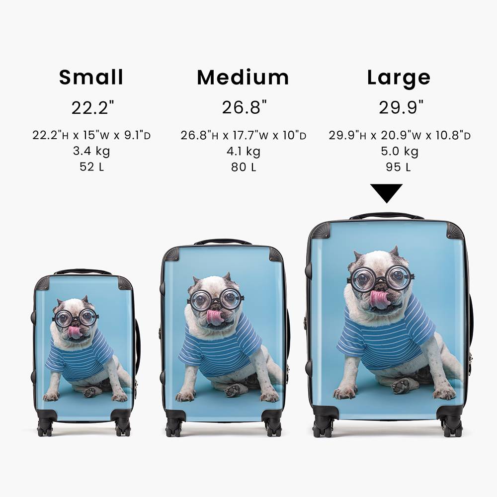 Furst Class - Custom Large Check-In Suitcase-1 product photo