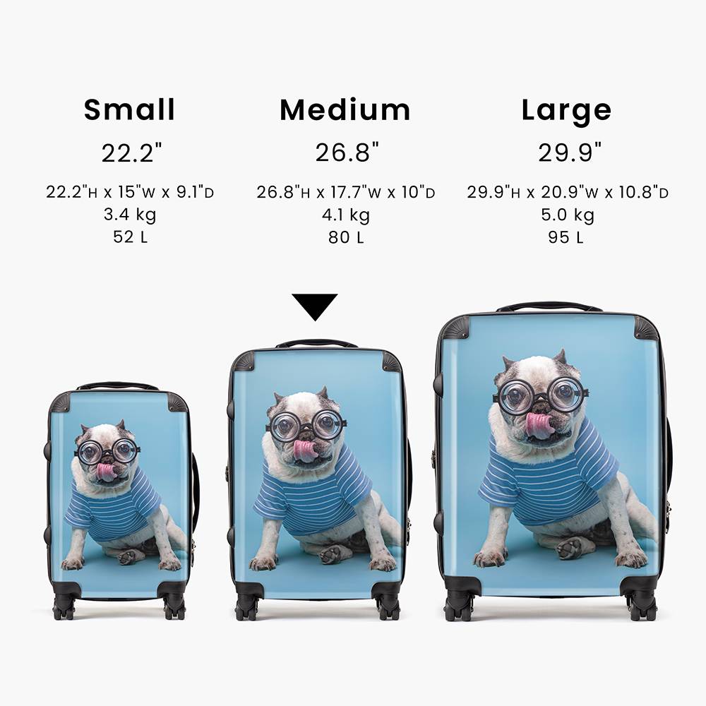 Furst Class - Custom Medium Check-In Suitcase-9 product photo