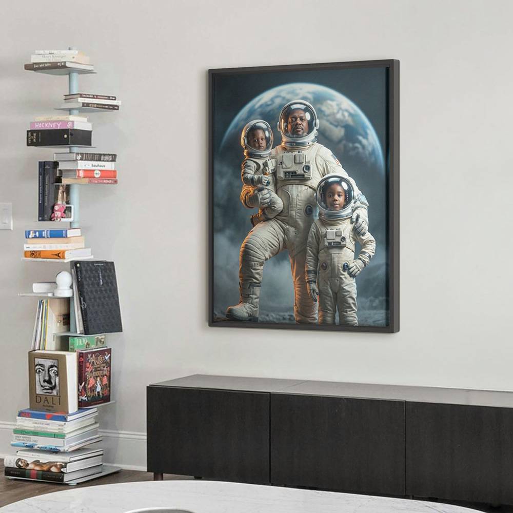 Among The Stars - Custom Portrait Canvas-4 product photo
