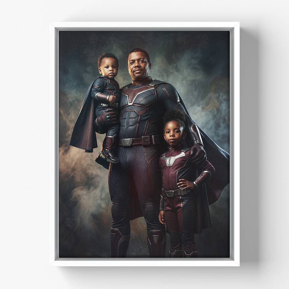 House of Heroes - Custom Portrait Canvas-6 product photo