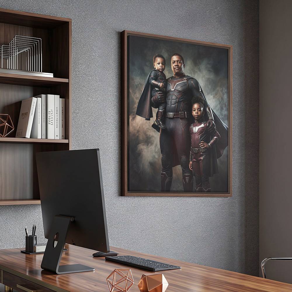 House of Heroes - Custom Portrait Canvas-7 product photo