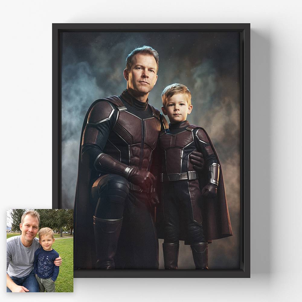 House of Heroes - Custom Portrait Canvas-1 product photo