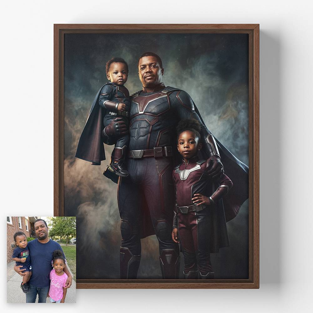 House of Heroes - Custom Portrait Canvas-2 product photo
