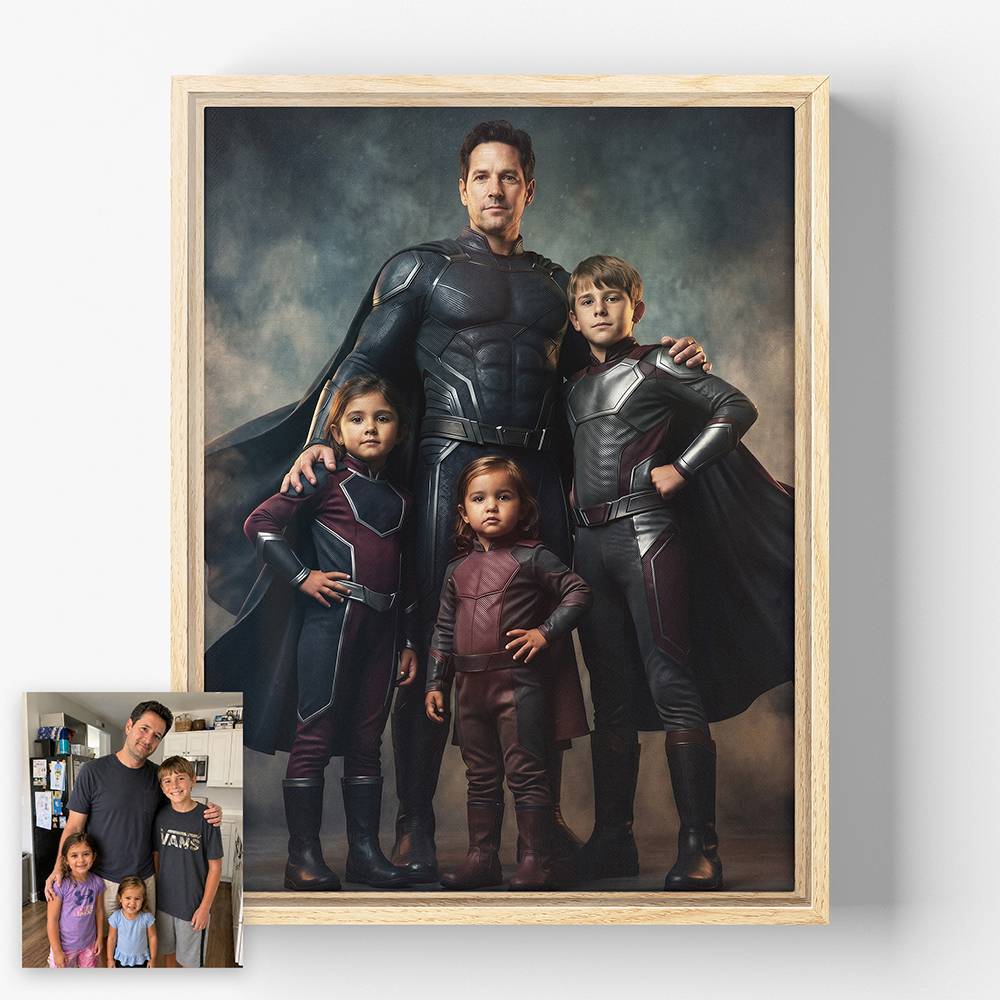 House of Heroes - Custom Portrait Canvas-4 product photo