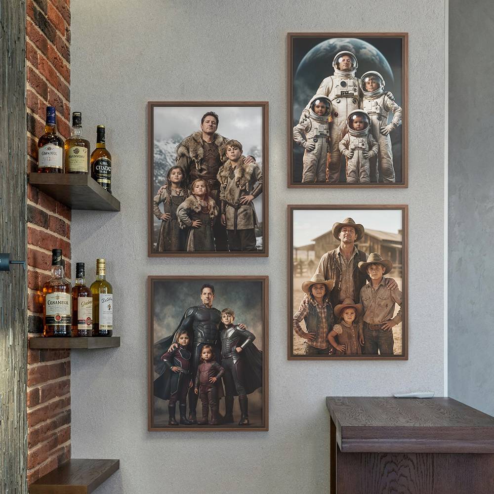 House of Heroes - Custom Portrait Canvas-8 product photo