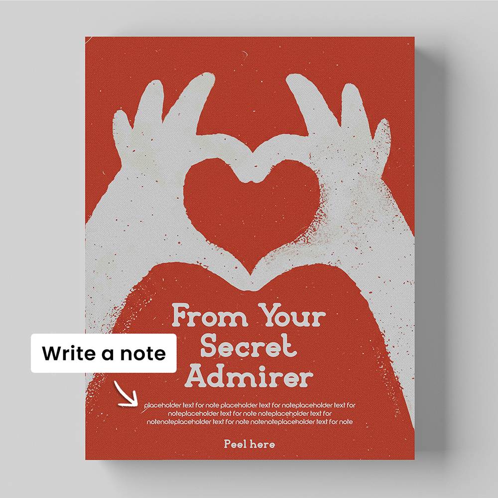 Hidden Hearts – Custom Peel-to-Reveal Canvas Cover-2 product photo