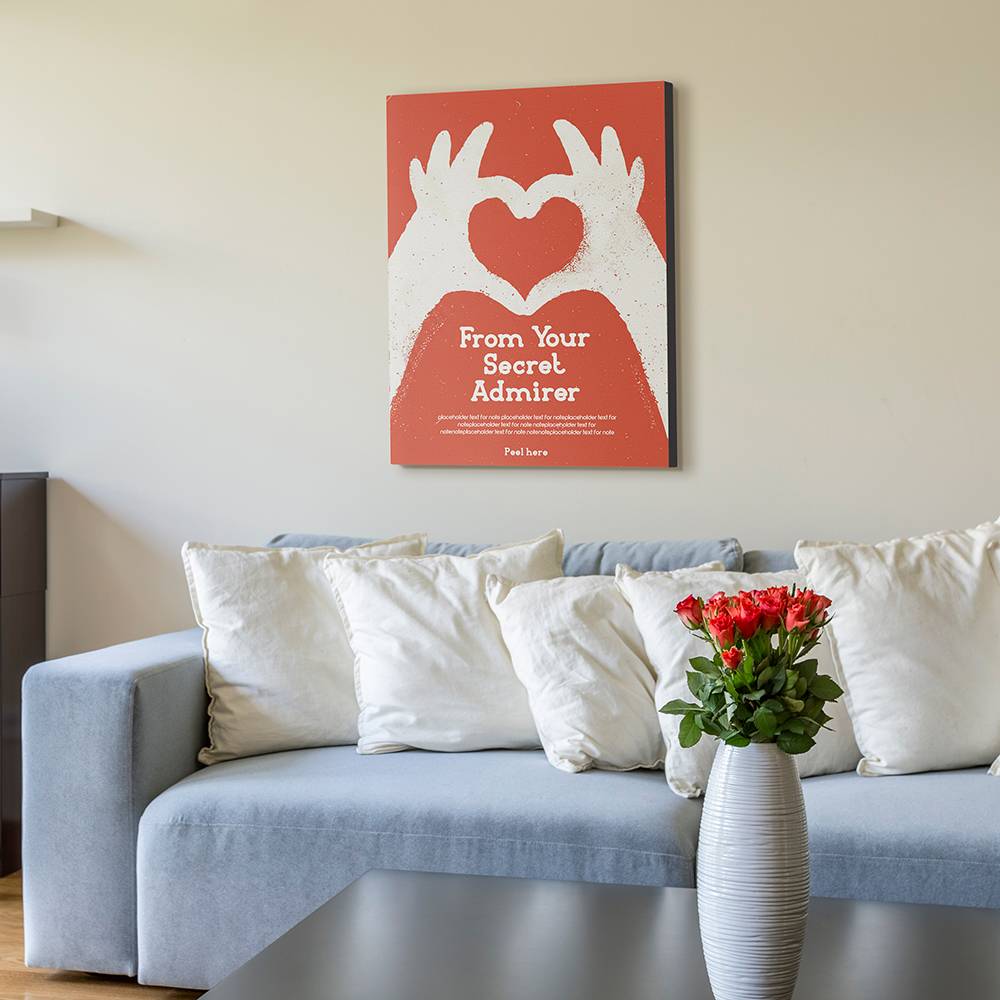 Hidden Hearts – Custom Peel-to-Reveal Canvas Cover-3 product photo