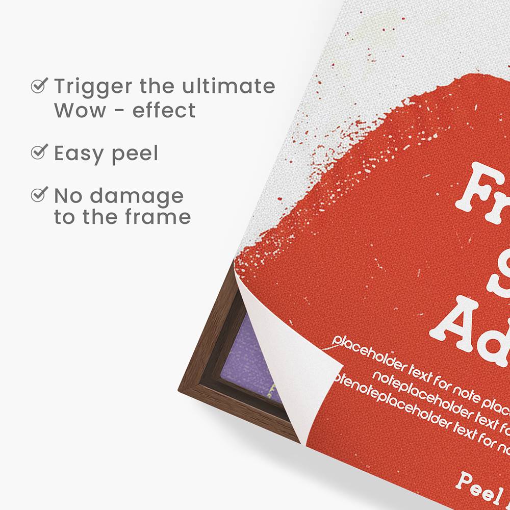 Hidden Hearts – Custom Peel-to-Reveal Canvas Cover-4 product photo