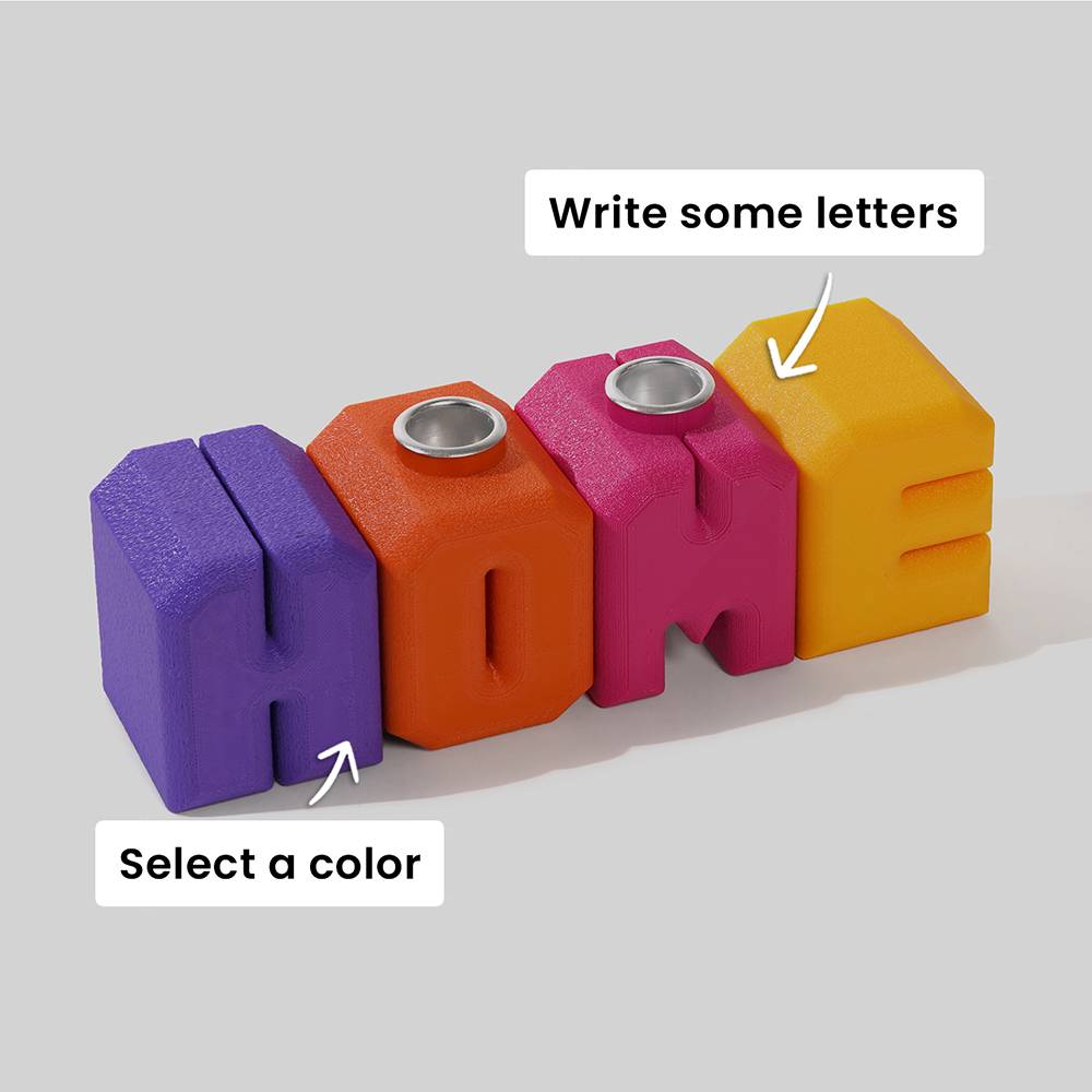 Home Light - Custom Candle Holder-3 Home Light - Custom Candle Holder-3 product photo