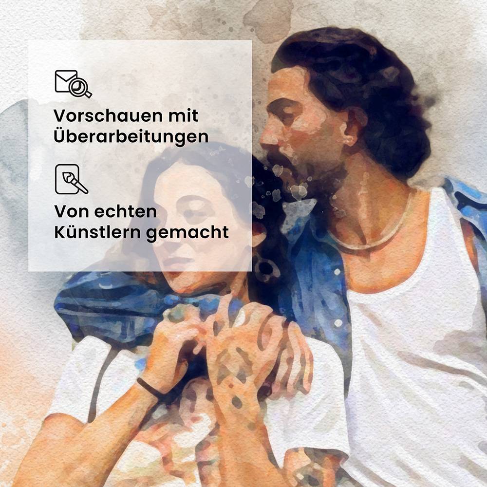 Individuelle Leinwand im Aquarell-Traumstil-4 Individuelle Leinwand im Aquarell-Traumstil-4 product photo