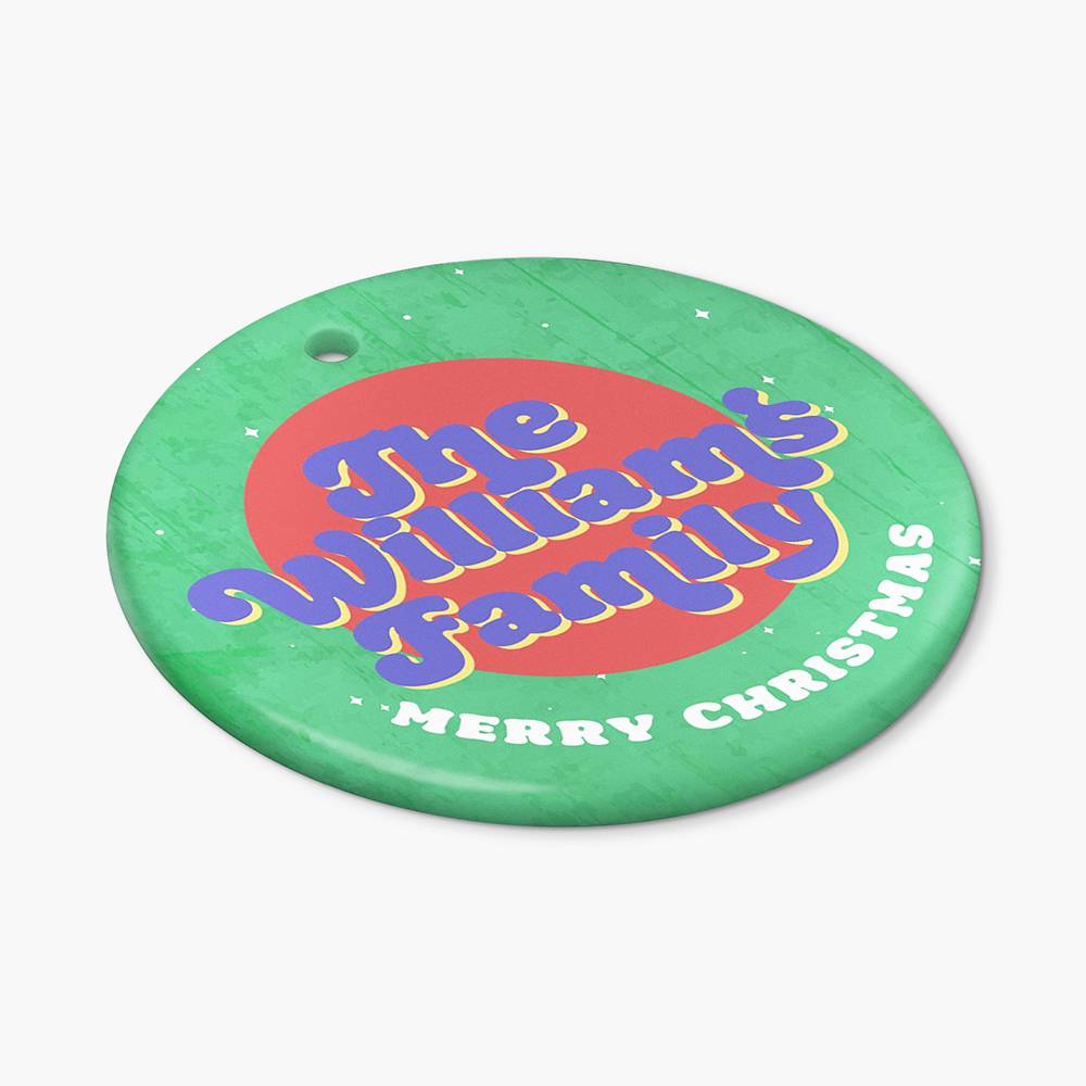 Joyful Traditions – Custom Family Christmas Ornament-3 Joyful Traditions – Custom Family Christmas Ornament-3 product photo