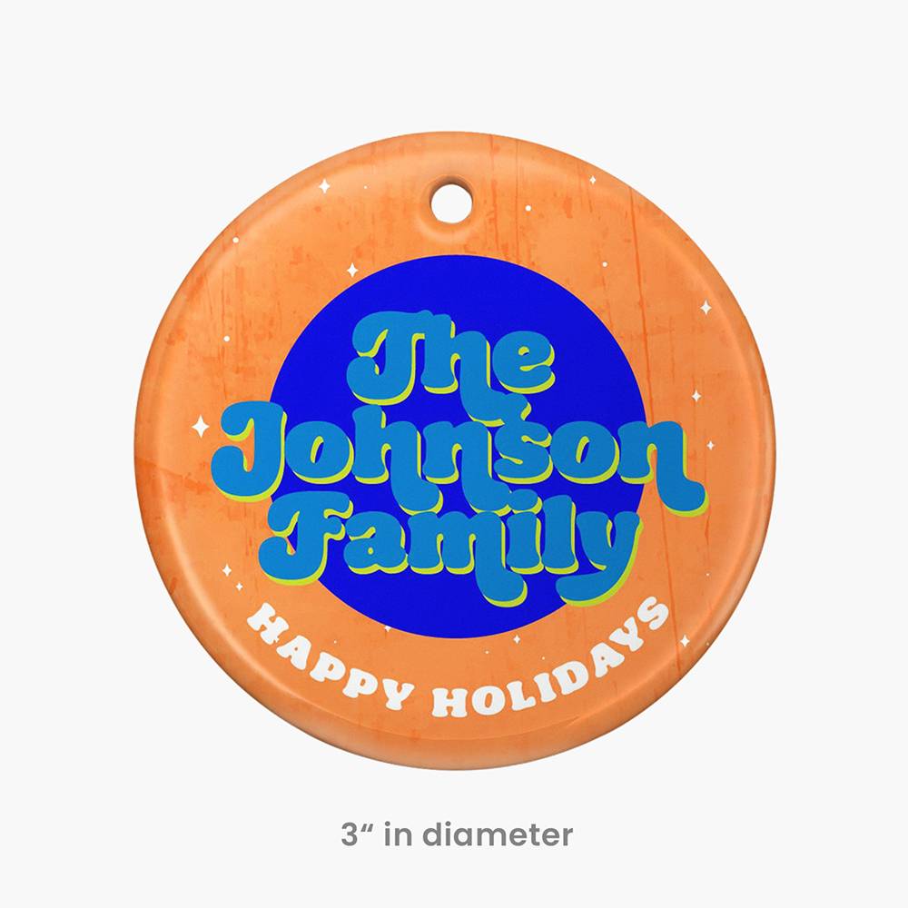 Joyful Traditions – Custom Family Christmas Ornament-2 Joyful Traditions – Custom Family Christmas Ornament-2 product photo
