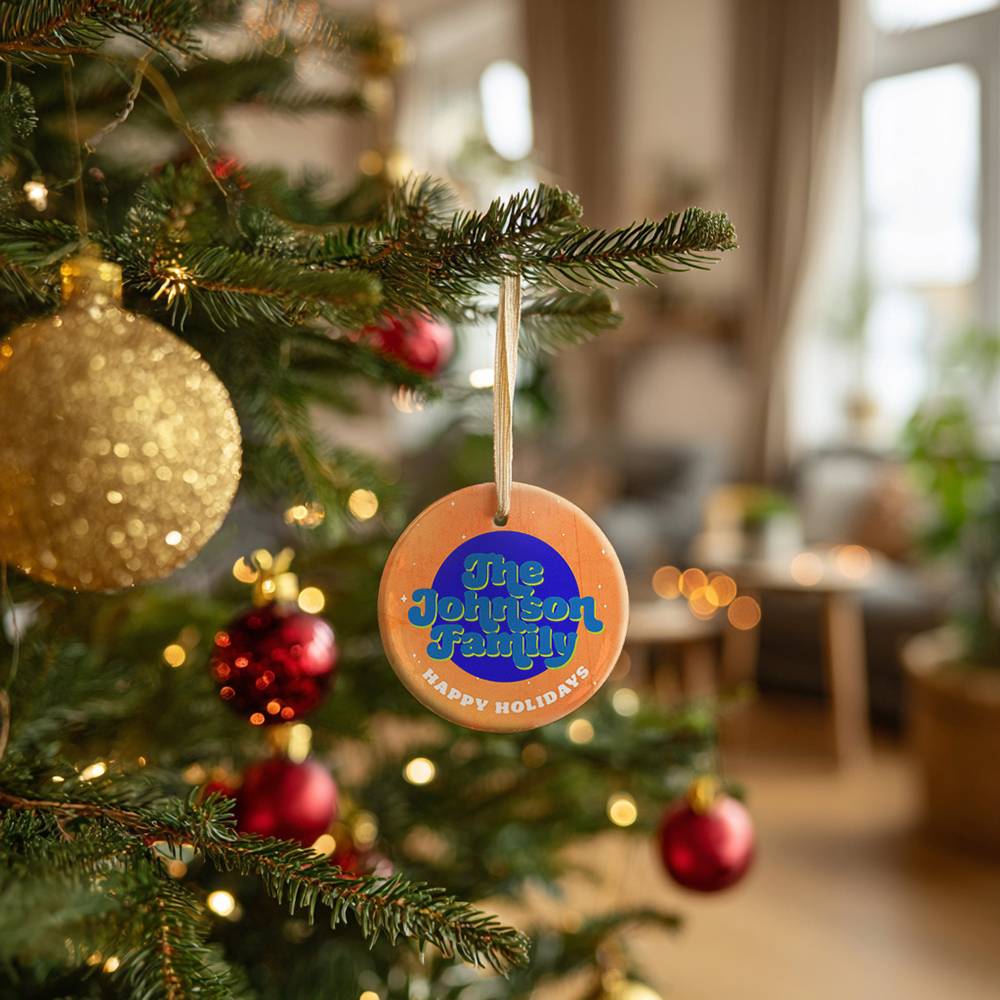 Joyful Traditions – Custom Family Christmas Ornament-6 Joyful Traditions – Custom Family Christmas Ornament-6 product photo
