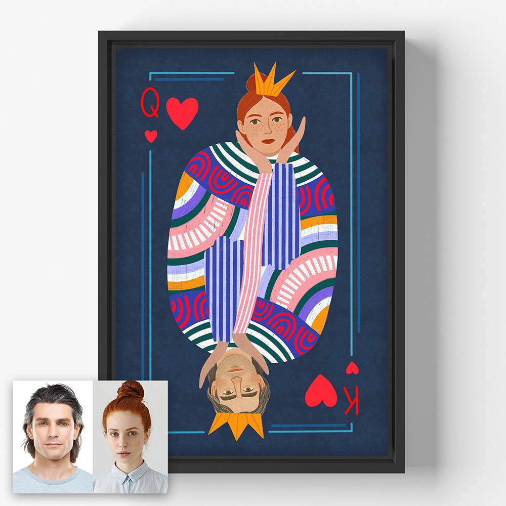 King and Queen - Custom Canvas-8 product photo