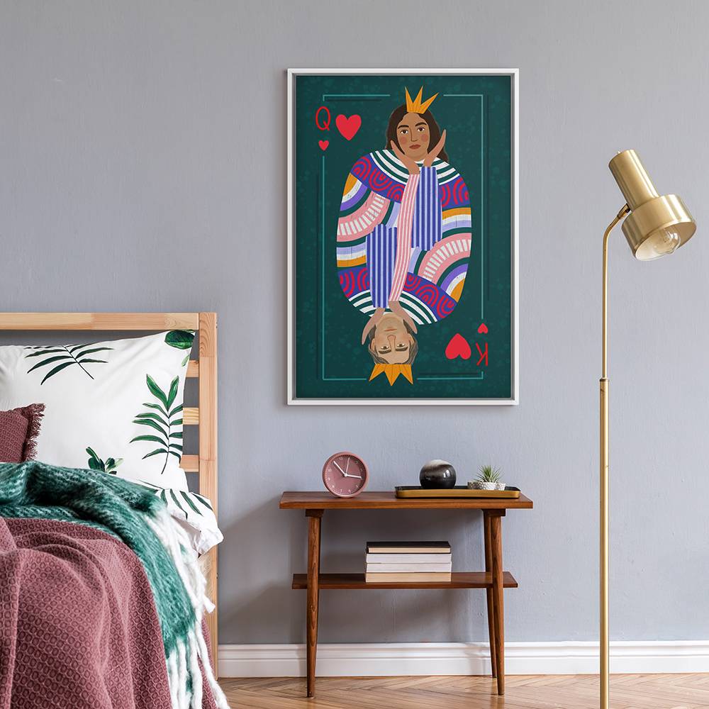 King and Queen - Custom Canvas-1 product photo