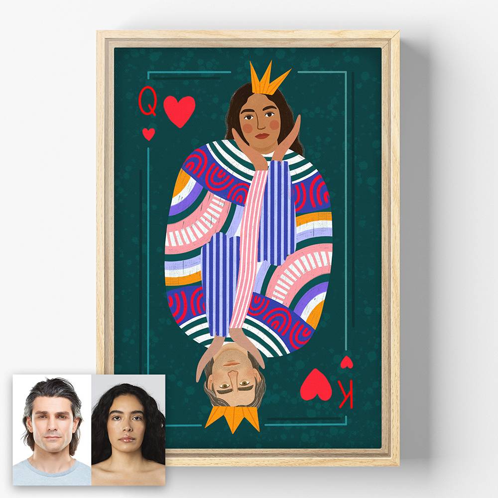King and Queen - Custom Canvas-3 King and Queen - Custom Canvas-3 product photo