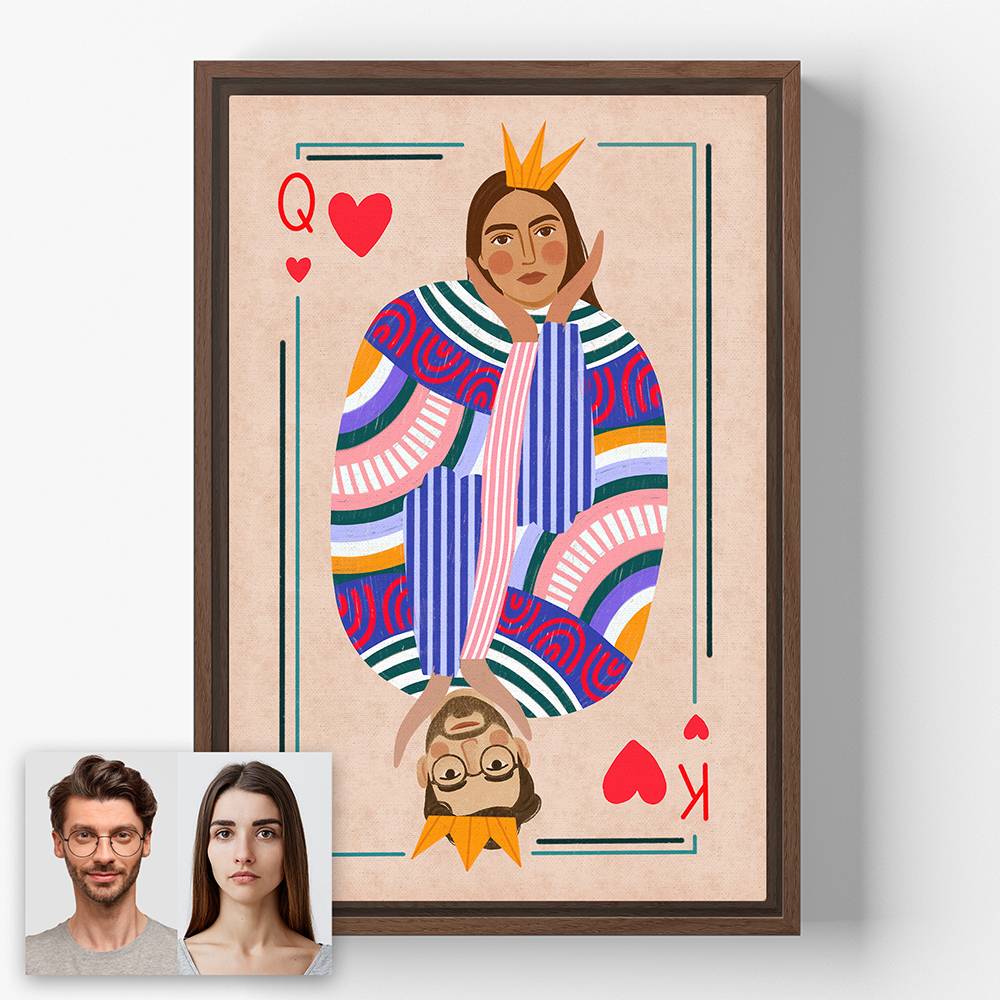 King and Queen - Custom Canvas-7 product photo