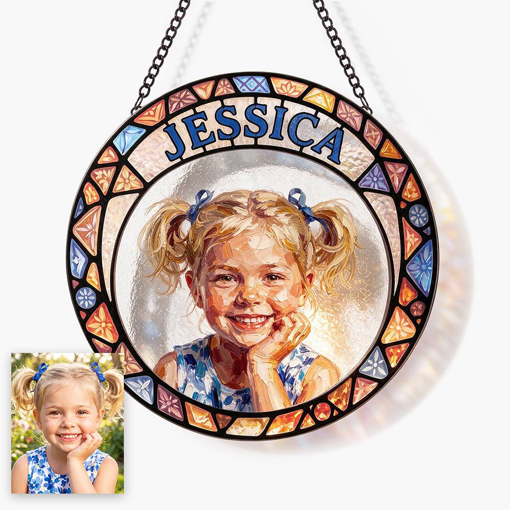 Little Rays – Custom Kids Suncatcher-1 Little Rays – Custom Kids Suncatcher-1 product photo