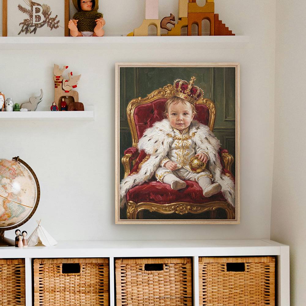 Little Royalty β Custom Portrait Canvas-2 Little Royalty β Custom Portrait Canvas-2 product photo