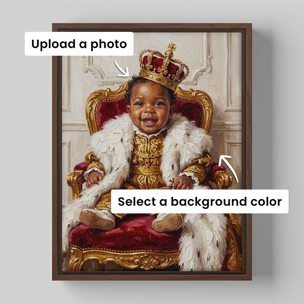 Little Royalty β Custom Portrait Canvas-6 Little Royalty β Custom Portrait Canvas-6 product photo
