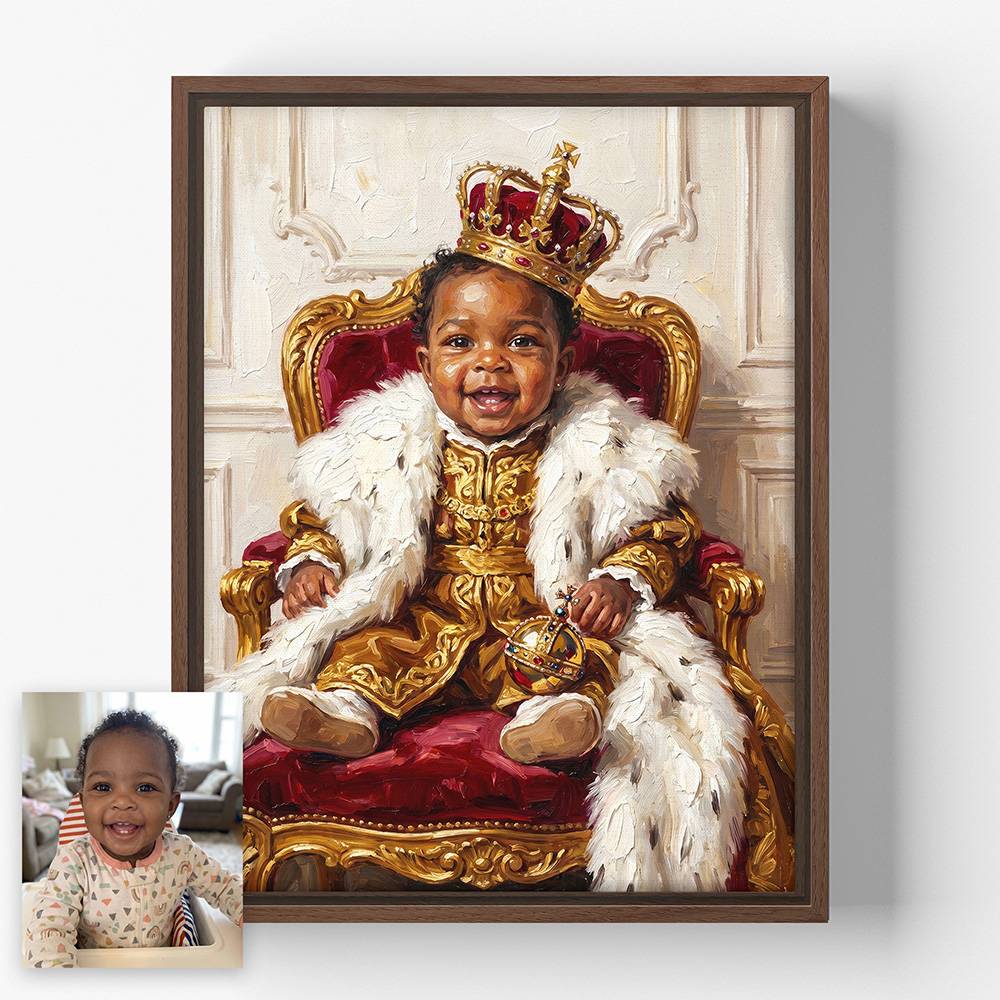 Little Royalty β Custom Portrait Canvas-5 Little Royalty β Custom Portrait Canvas-5 product photo