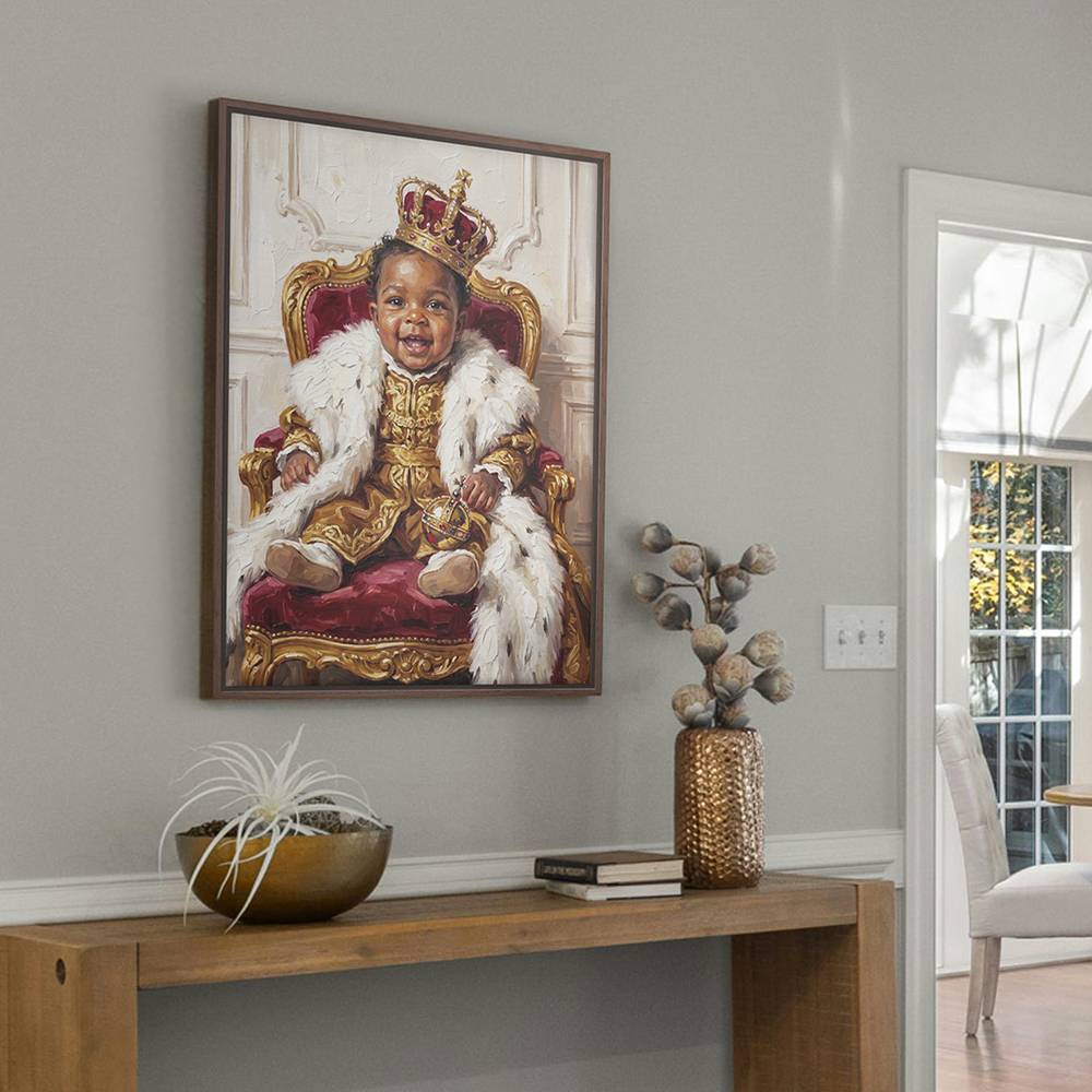Little Royalty β Custom Portrait Canvas-7 Little Royalty β Custom Portrait Canvas-7 product photo