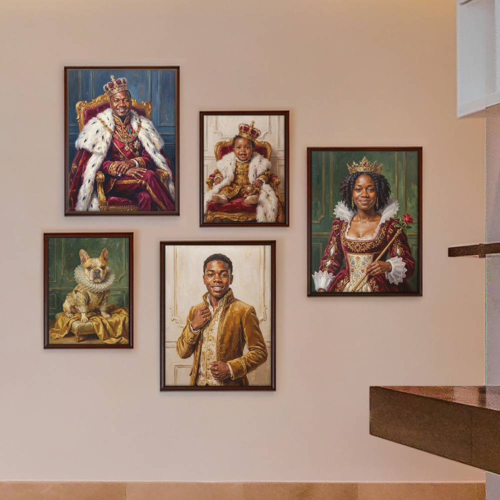 Little Royalty β Custom Portrait Canvas-4 Little Royalty β Custom Portrait Canvas-4 product photo