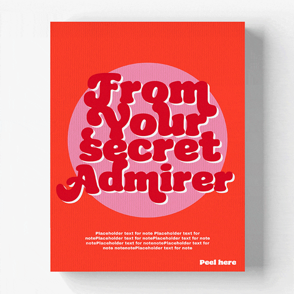 Love Uncovered – Custom Peel-to-Reveal Canvas Cover-3 product photo