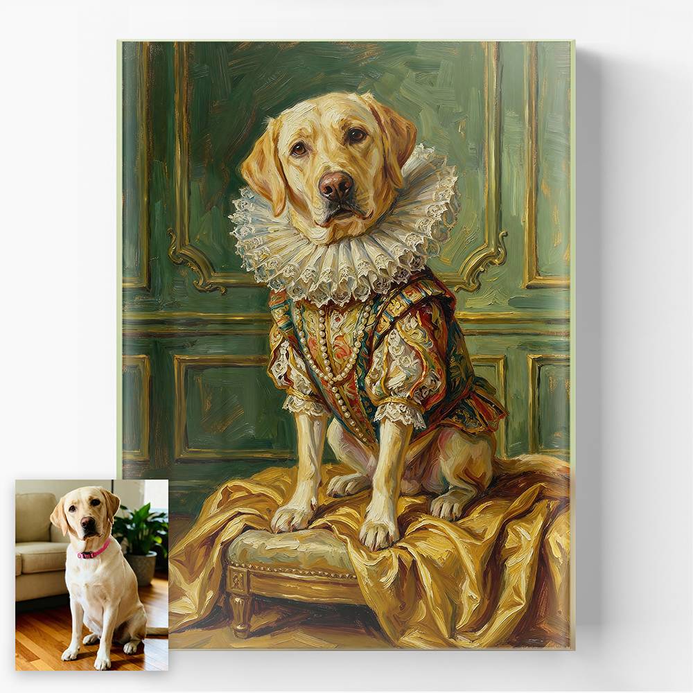 Majestic Beast - Custom Portrait Acrylic for Pets-3 product photo